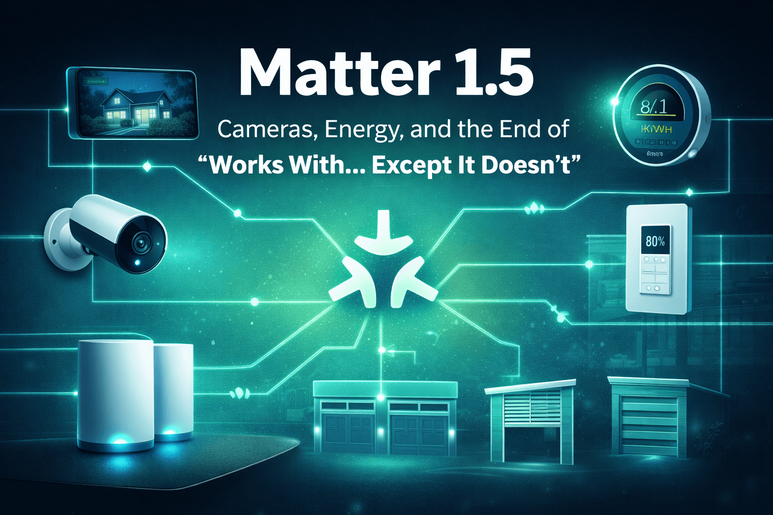 Matter 1.5 in 2026: Cameras, Energy, and the End of “Works With… Except It Doesn’t