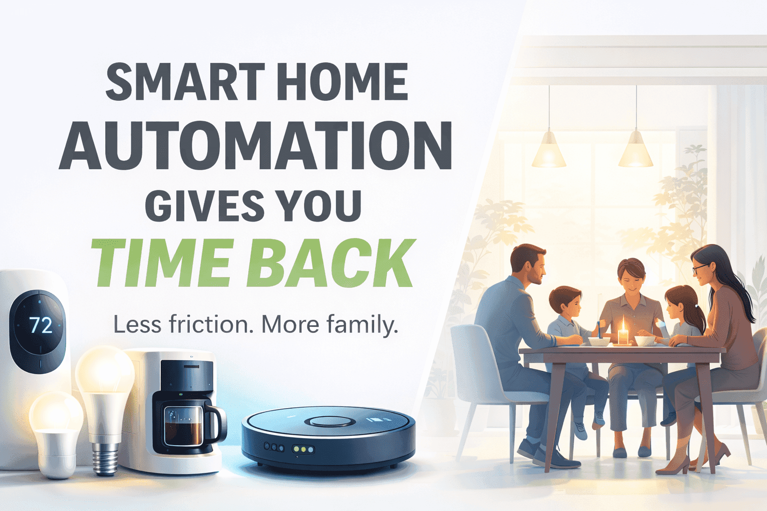How Smart Home Automation Gives You Back More Family Time